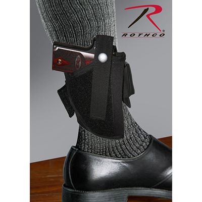 Ankle holster for a gun BLACK