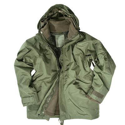 U.S. jacket with liner OLIVE FLEECE