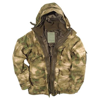 Jacket Fleece lined with U.S. MIL-TACS FG