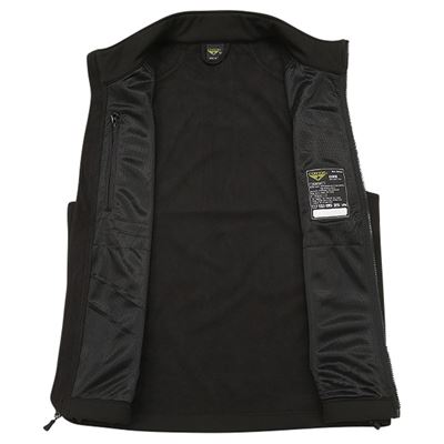 CORE SOFTSHELL Vest BLACK