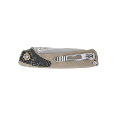 Folding Knife DOME Slip Joint Fine Edge DESERT