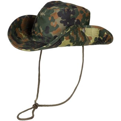 Busch hat Flecktarn