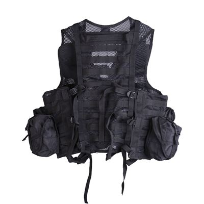 MODULAR SYSTEM tactical vest with pockets 8 BLACK