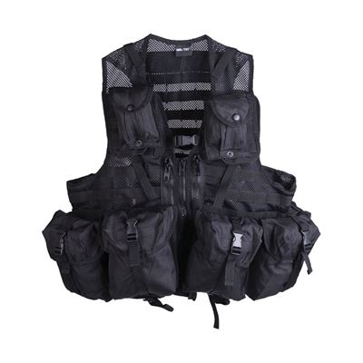 MODULAR SYSTEM tactical vest with pockets 8 BLACK