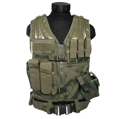 CROSSDRAW tactical vest USMC OLIVE