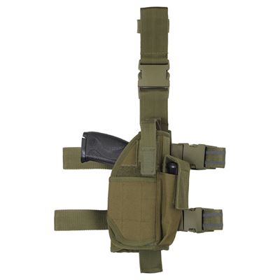 Deluxe Adjustable Drop Leg Tactical Holster OLIVE DRAB