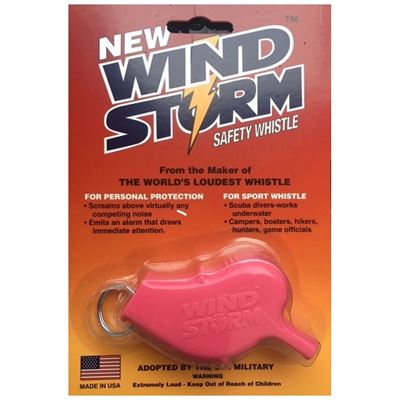 Windstorm ™ whistle plastic PINK