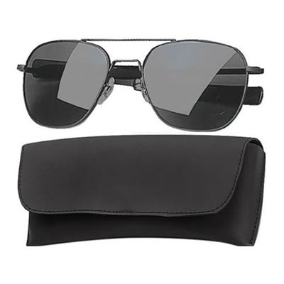 G.I. Type Aviator Sunglasses 58mm BLACK/SMOKE