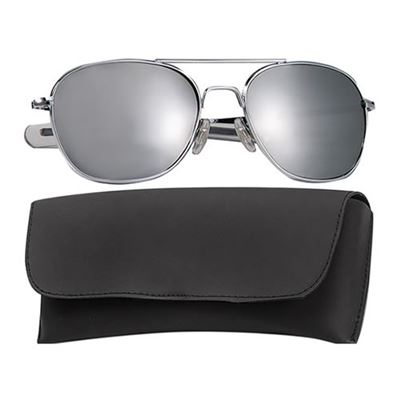 G.I. Type Aviator Sunglasses 52 mm CHROME/MIRROR