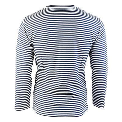 Russian winter MARINE shirt with stripes