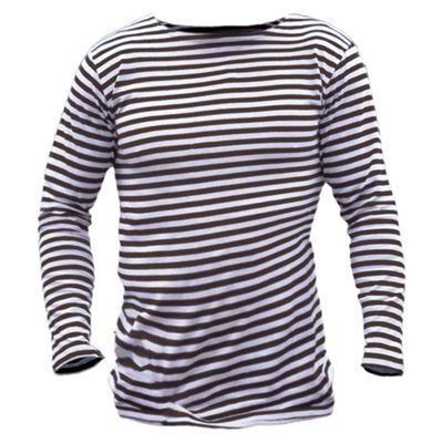 Russian MARINE summer shirt with stripes