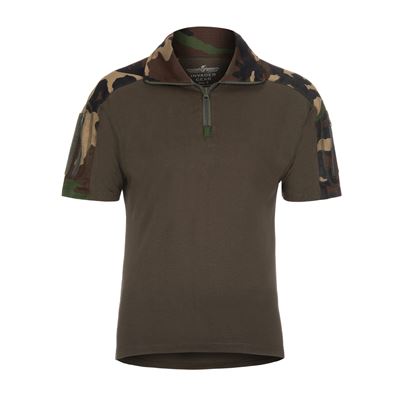 Tactical Shirt Short-sleeved INVADER GEAR WOODLAND INVADERGEAR 1082837-22 3