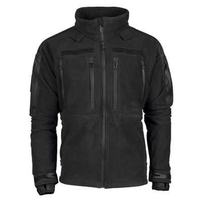 Fleece jacket with TPU PLUS membrane BLACK