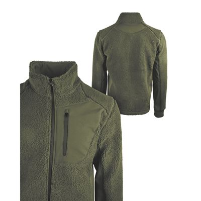TEDDY-FLEECE Jacket BEARFORCE COLD WEATHER OLIVE