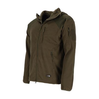 Sweatshirt zip with fleece hoodie DELTA GREEN AB 10857001 6