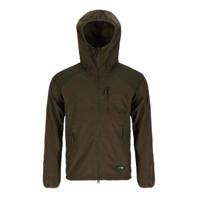 Sweatshirt zip with fleece hoodie DELTA GREEN AB 10857001 4