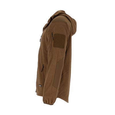 Sweatshirt zip with fleece hoodie DELTA COYOTE AB 10857003 5