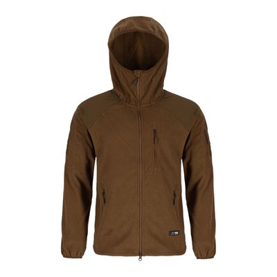 Sweatshirt zip with fleece hoodie DELTA COYOTE AB 10857003 4