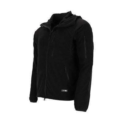 Sweatshirt zip with fleece hoodie DELTA BLACK AB 10857006 6