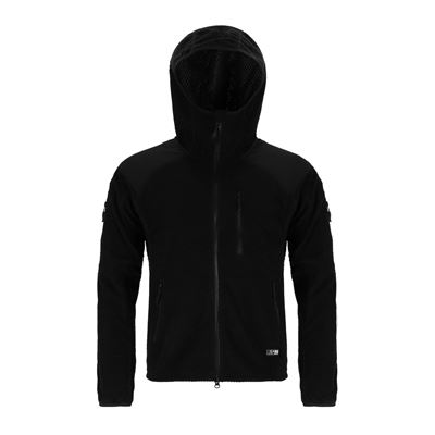 Sweatshirt zip with fleece hoodie DELTA BLACK AB 10857006 4
