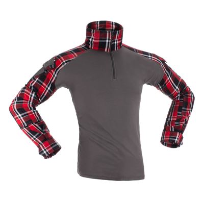 Tactical Flannel Shirt RED INVADERGEAR 108601-035 2