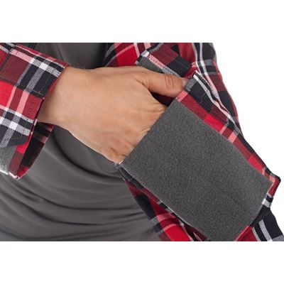Tactical Flannel Shirt RED INVADERGEAR 108601-035 5