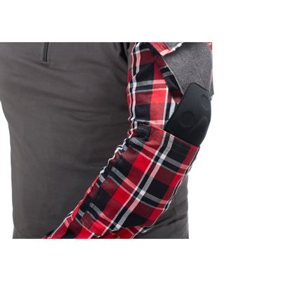 Tactical Flannel Shirt RED INVADERGEAR 108601-035 7