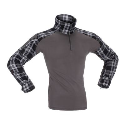 Tactical Flannel Shirt BLACK INVADERGEAR 108601-060 2