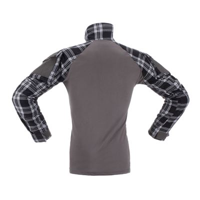 Tactical Flannel Shirt BLACK INVADERGEAR 108601-060 3