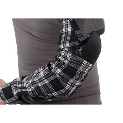 Tactical Flannel Shirt BLACK INVADERGEAR 108601-060 7