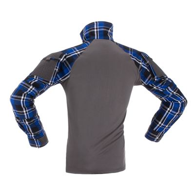 Tactical Flannel Shirt BLUE INVADERGEAR 108601-700 3