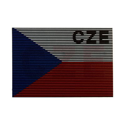 Dual IR CZE patch Czech Republic flag CLAWGEAR 1086133-3 3