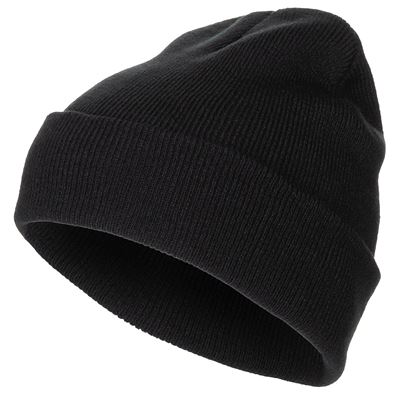 Cap finely knitted  Acryl BLACK