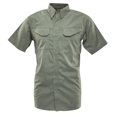 24-7 short sleeve shirt rip-stop GREEN