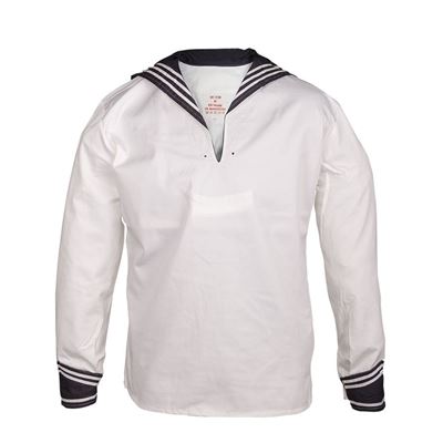 Shirt with collar BW MARINE WHITE