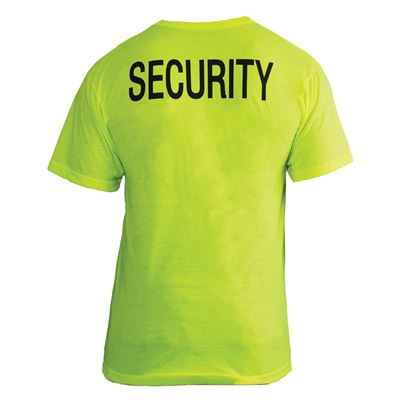 T-Shirt 2-Sided Security Safety Gree