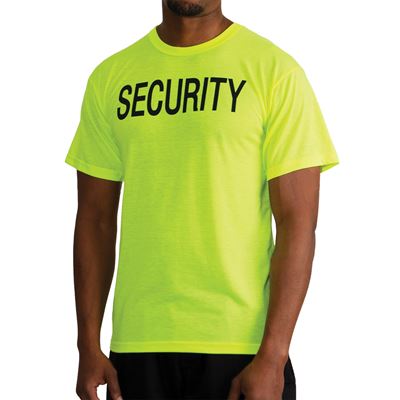 T-Shirt 2-Sided Security Safety Gree
