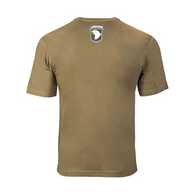 T-shirt with the emblem Airboat 101 OLIVE