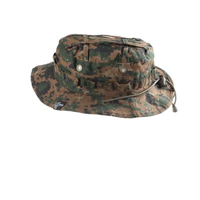 Mod 2 Boonie Hat DIGITAL WOODLAND - MARPAT INVADERGEAR 1119147-66 4