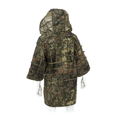 Camouflage outfit GHILLIE BASE PLAIN FLECKTARN INVADERGEAR 111981-79800 2