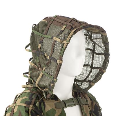 Camouflage outfit GHILLIE BASE PLAIN WOODLAND INVADERGEAR 111981-82200 3