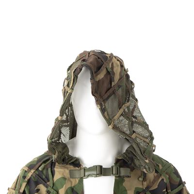 Camouflage outfit GHILLIE BASE PLAIN WOODLAND INVADERGEAR 111981-82200 4