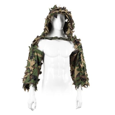 Camouflage outfit SNIPER BOLERO LEAF WOODLAND