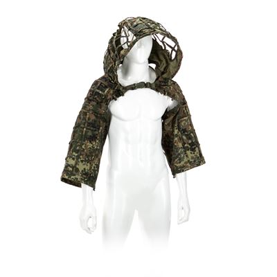 Camouflage outfit SNIPER BOLERO PLAIN FLECKTARN