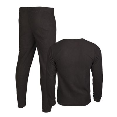 Underwear ThermoFleece without collar BLACK