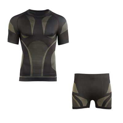 Functional set PERFORMANCE shirt and shorts BLACK