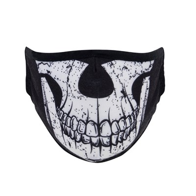 SKULL 3-Layer Polyester Face Mask