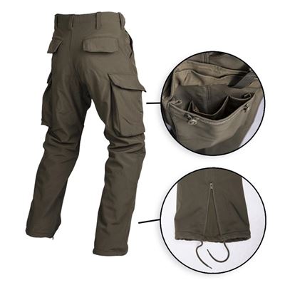 Softshell trousers EXPLORER OLIV