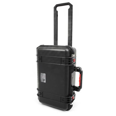 Transport Case/Box with Wheels and Retractable Handle
