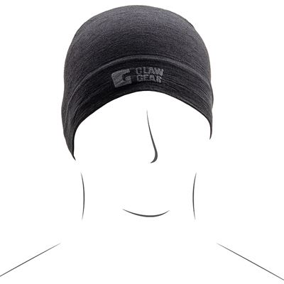 Beanie Merino Seamless BLACK CLAWGEAR 1141650-60 4